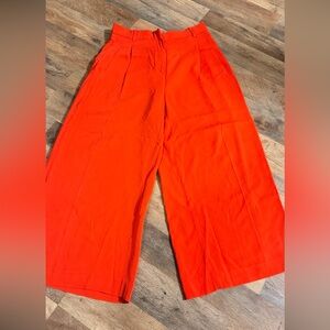 Massimo Dutti Sunburn-OrangeTrousers
